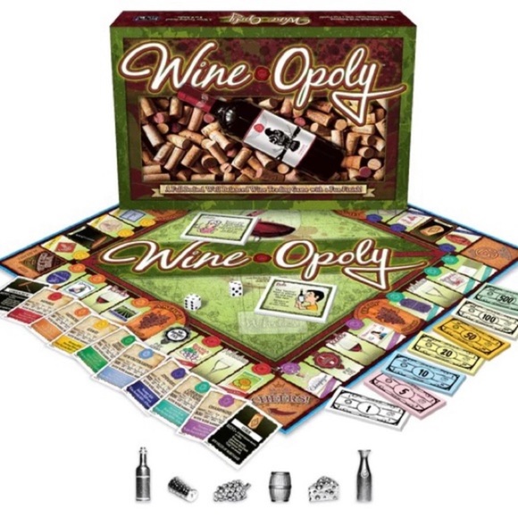 NWT Wine-opoly The Board Game by Late for the Sky Factory Sealed Wine Opoly BNIB - Picture 2 of 4